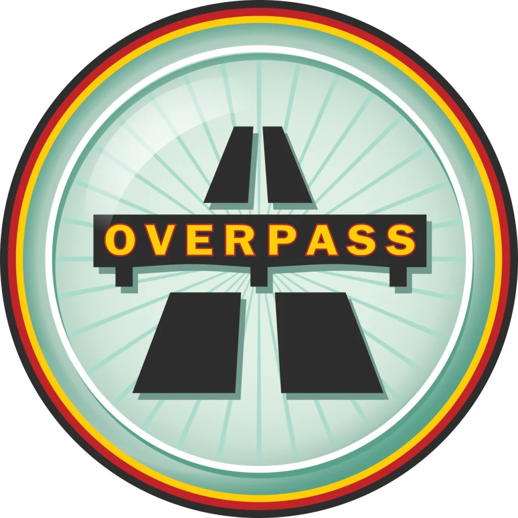 Escudo del mapa Overpass de Counter Strike 2